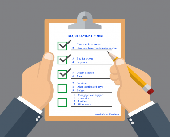 Why to be Requirement form?