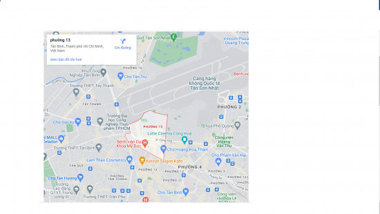 Bất động sản phường 13 quận Tân Bình