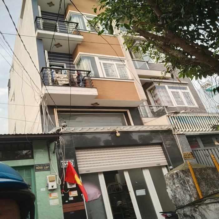 HẺM XE HƠI NGẮN, BÁN NHÀ MỚI ĐẸP PHÚ THỌ HOÀ, 84m2, 3 TẦNG - 2