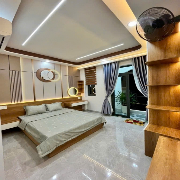 BÁN NHÀ MỚI CỰC ĐẸP, NGUYỄN SÚY, 5 TẦNG, 4x16m, XE HƠI NGỦ NHÀ - 10