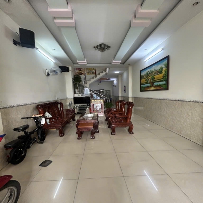 13.5-11.99 TỶ, 100m2, 4 TẦNG, MẶT TIỀN PHÂN LÔ, BÁN NHÀ ĐƯỜNG D10, TÂY THẠNH - 2