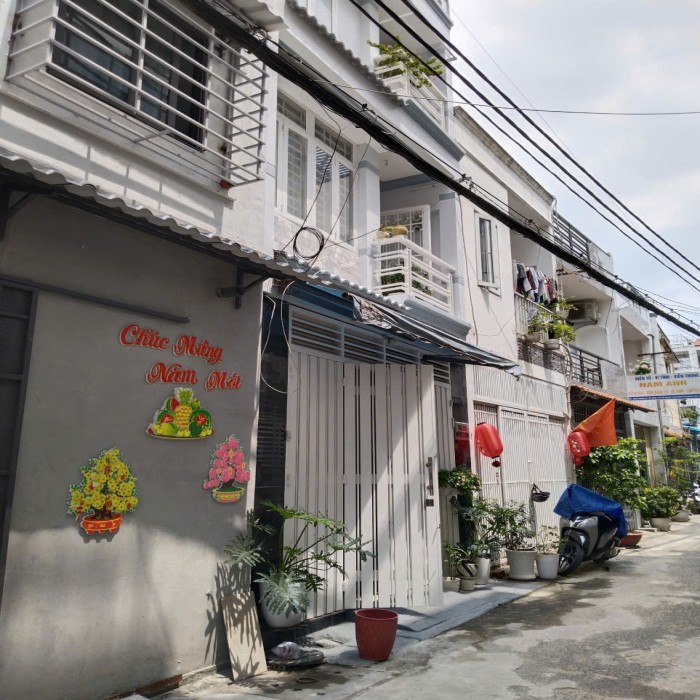 6.75 - 6.3 Billion VND, NEW 3-STORY HOUSE IN TAY THANH, TAN PHU