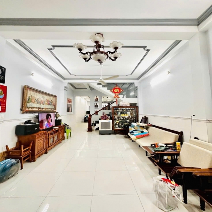 NHÀ ĐẸP NHÀ MỚI GÒ DẦU, 4x20m, 3 TẦNG, HẺM XE HƠI TRÁNH, 12 TỶ NHỈNH ÍT - 2