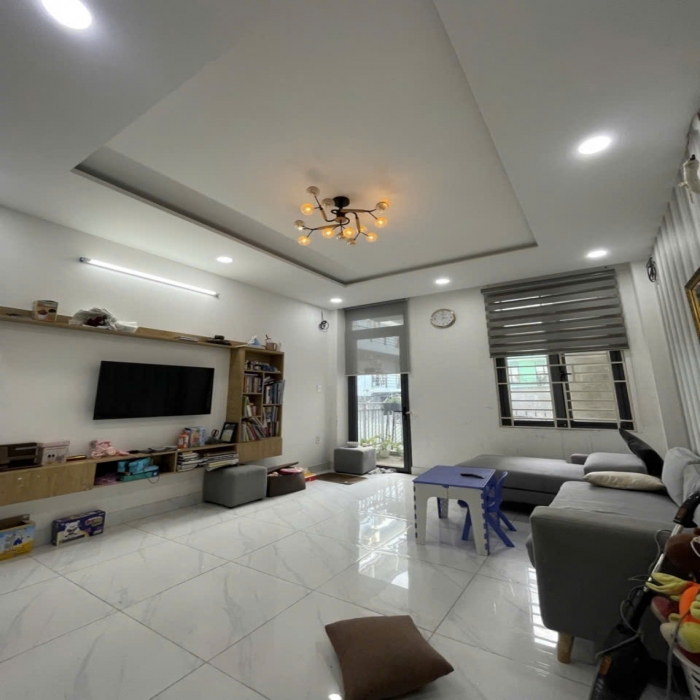 NHÀ MỚI NGUYỄN HỮU TIẾN, 4x16m, 4 TẦNG, HẺM XE TẢI, 8 TỶ NHỈNH - 2