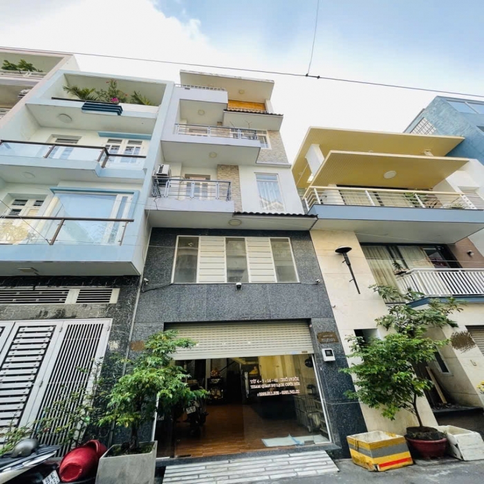 10.5-9.9 TỶ, BÁN NHÀ BỜ BAO TÂN THẮNG, AEON MALL, 5 TẦNG, 4x15m, HXH - 3