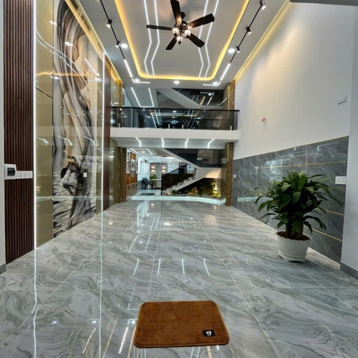 BÁN NHÀ MỚI CỰC ĐẸP, NGUYỄN SÚY, 5 TẦNG, 4x16m, XE HƠI NGỦ NHÀ - 3