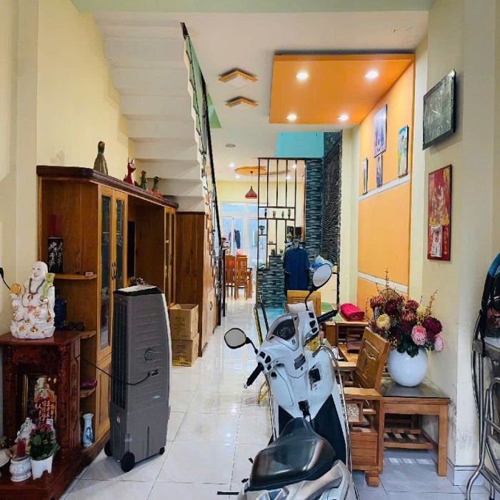 HẺM XE HƠI NGẮN, BÁN NHÀ MỚI ĐẸP PHÚ THỌ HOÀ, 84m2, 3 TẦNG - 4