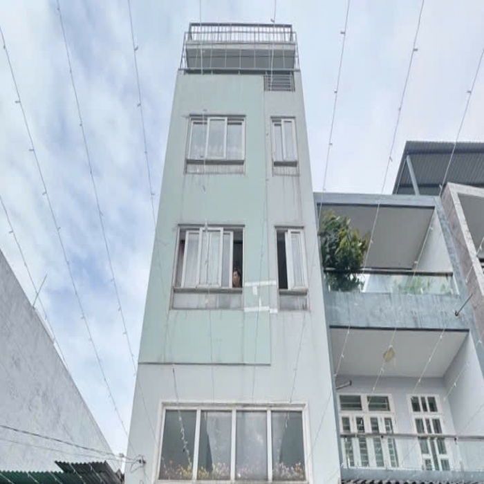 TÂN HƯƠNG, TÂN PHÚ, 5 TẦNG, NGANG 4.3m, HẺM XE HƠI - 4