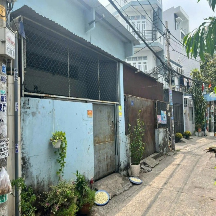 ĐÃ BÁN--- BÁN NHÀ RẺ CẠNH TÂY THẠNH, LÔ GÓC, HẺM XE HƠI THÔNG, 105m2 - 4