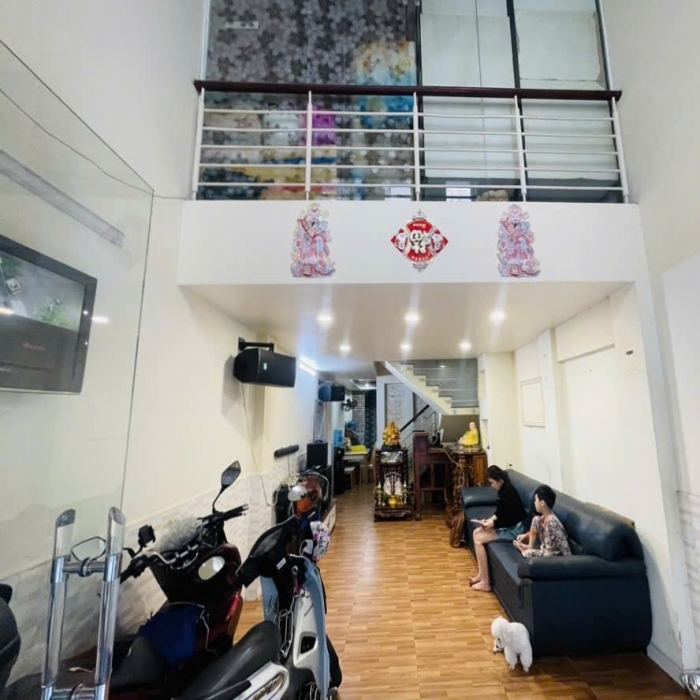 10.5-9.9 TỶ, BÁN NHÀ BỜ BAO TÂN THẮNG, AEON MALL, 5 TẦNG, 4x15m, HXH - 4