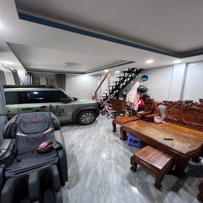 6.99 BILLION VND, 3 STEPS TO AEON TAN PHU, CAR ACCESS, FOR SALE DOAN GIOI HOUSE, 8.7m WIDE - 4