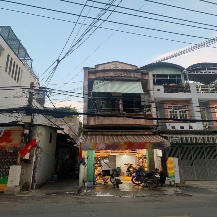 9.5-9 TỶ, BÁN NHÀ MẶT TIỀN SƠN KỲ, TÂN PHÚ, ĐI BỘ ĐH CÔNG NGHIỆP, 4.2x18m - 4