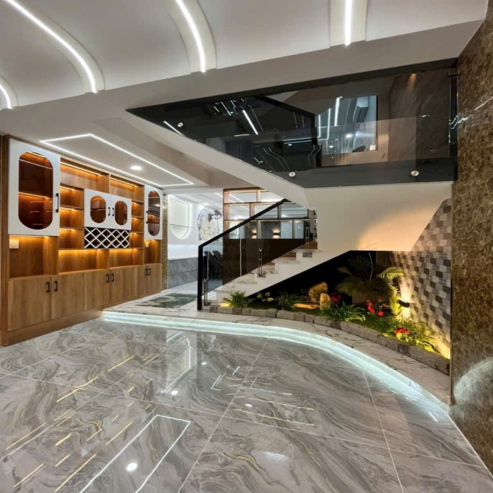 BÁN NHÀ MỚI CỰC ĐẸP, NGUYỄN SÚY, 5 TẦNG, 4x16m, XE HƠI NGỦ NHÀ - 4