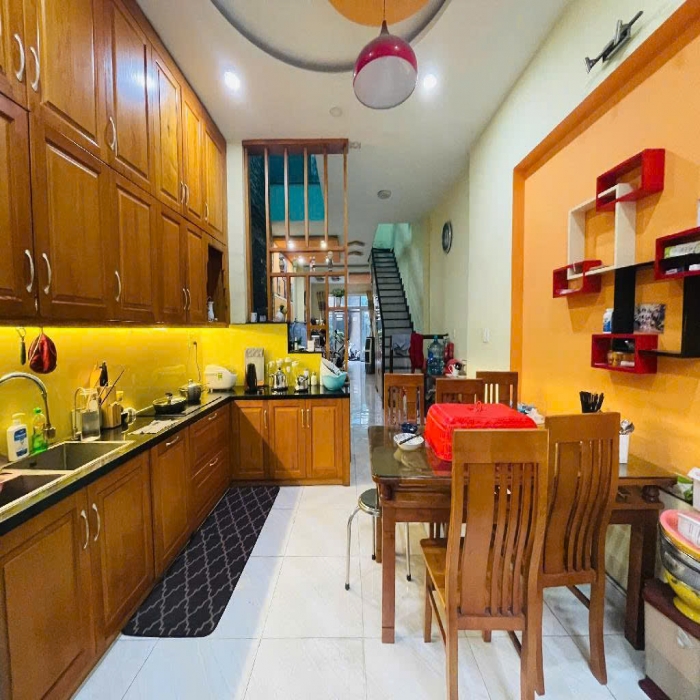 HẺM XE HƠI NGẮN, BÁN NHÀ MỚI ĐẸP PHÚ THỌ HOÀ, 84m2, 3 TẦNG - 5