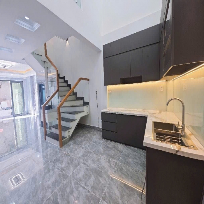 BÁN NHÀ MỚI NGUYỄN HỮU TIẾN, TÂN PHÚ, 4x12m, HXH, 4 TẦNG, 7 TỶ NHỈNH - 5