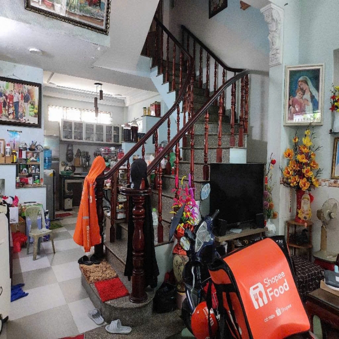 PROSPEROUS FLAIR-SHAPED HOME IN TAN PHU, TRAN VAN ON ST., TAN PHU DIST., 5-STORY HOUSE, CAR-ACCESSIBLE ALLEY, 7.6x13m - 6