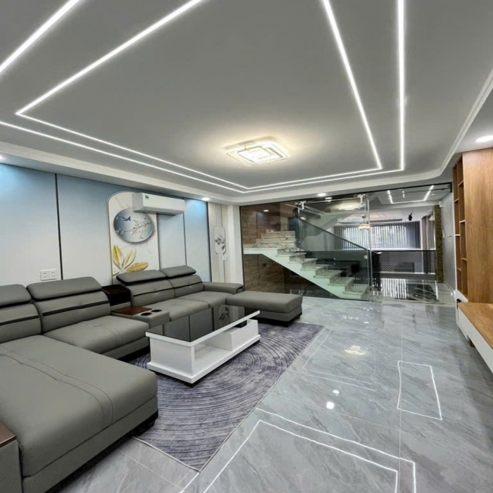 BÁN NHÀ MỚI CỰC ĐẸP, NGUYỄN SÚY, 5 TẦNG, 4x16m, XE HƠI NGỦ NHÀ - 7