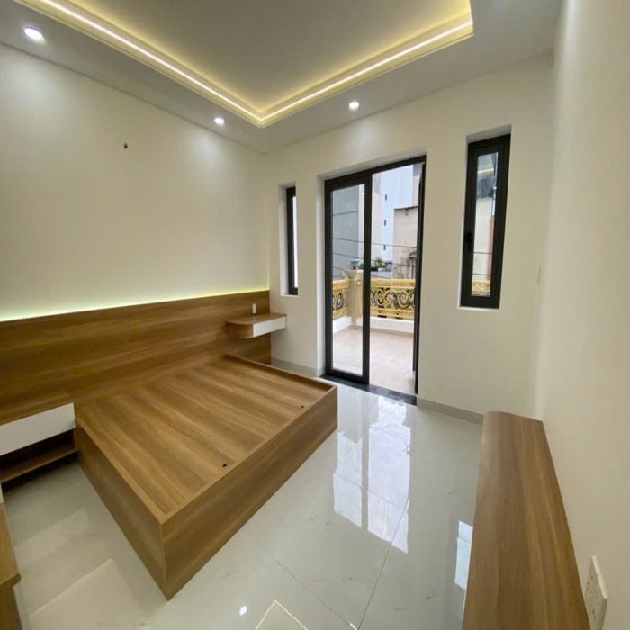 ĐÃ BÁN --- BÁN NHÀ HỒ ĐẮC DI, TÂN PHÚ, 89m2, 4 TẦNG, XE TẢI THÔNG - 9