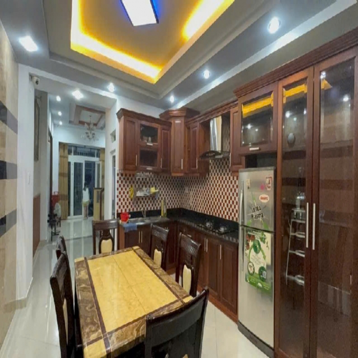 BÁN NHÀ ÂU CƠ, 4x17m, 4 TẦNG, SÁT BỆNH VIỆN, ÔTÔ QUAY ĐẦU - 5