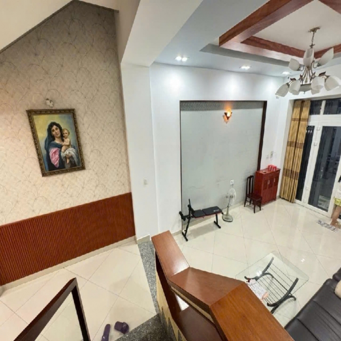 BÁN NHÀ ÂU CƠ, 4x17m, 4 TẦNG, SÁT BỆNH VIỆN, ÔTÔ QUAY ĐẦU - 10