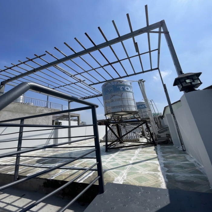 NHÀ MỚI MẶT TIỀN NGUYỄN HỮU DẬT, 4x16m, HẺM XE HƠI SAU NHÀ, 4 TẦNG, 9 TỶ NHỈNH XÍU - 9